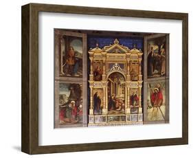 Nativity Polyptych, 1511-Defendente Ferrari-Framed Giclee Print