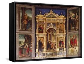 Nativity Polyptych, 1511-Defendente Ferrari-Framed Stretched Canvas