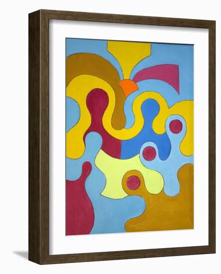 Nativity Scene, 2009-Jan Groneberg-Framed Giclee Print