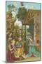 Nativity Scene by Pinturicchio, Rome-null-Mounted Art Print