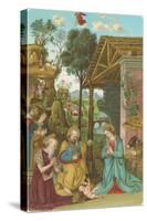 Nativity Scene by Pinturicchio, Rome-null-Stretched Canvas