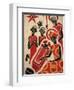 Nativity Scene Fresco Designed and Painted in 1963 by Dom Georges Saget, Keur Moussa Abbey Church,-Godong-Framed Photographic Print