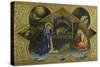 Nativity, Scene from Predella of Coronation of Virgin-Lorenzo Monaco-Stretched Canvas