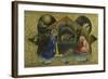 Nativity, Scene from Predella of Coronation of Virgin-Lorenzo Monaco-Framed Giclee Print