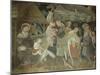 Nativity Scene from the 'Journey of the Magi Cycle', Bolognini Chapel, C.1420-Giovanni Da Modena-Mounted Giclee Print