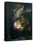 Nativity Scene-Anton Raphael Mengs-Framed Stretched Canvas