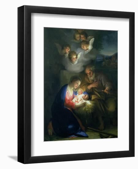 Nativity Scene-Anton Raphael Mengs-Framed Giclee Print