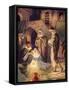 Nativity Scene-Milo Winter-Framed Stretched Canvas