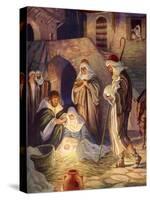 Nativity Scene-Milo Winter-Stretched Canvas