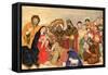 Nativity Scene-Gillian Lawson-Framed Stretched Canvas