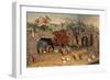 Nativity Scene-null-Framed Giclee Print