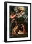 Nativity with God the Father-Battista Dossi-Framed Giclee Print