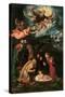 Nativity with God the Father-Battista Dossi-Stretched Canvas