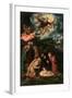 Nativity with God the Father-Battista Dossi-Framed Giclee Print