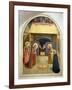 Nativity, with St. Catherine of Alexandria and St. Peter the Martyr, 1442-Fra Angelico-Framed Giclee Print