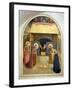 Nativity, with St. Catherine of Alexandria and St. Peter the Martyr, 1442-Fra Angelico-Framed Giclee Print