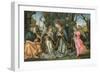 Nativity with Two Angels, Possibly Early 1490s (Panel)-Filippino Lippi-Framed Giclee Print