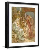 Nativity-John Lawson-Framed Giclee Print