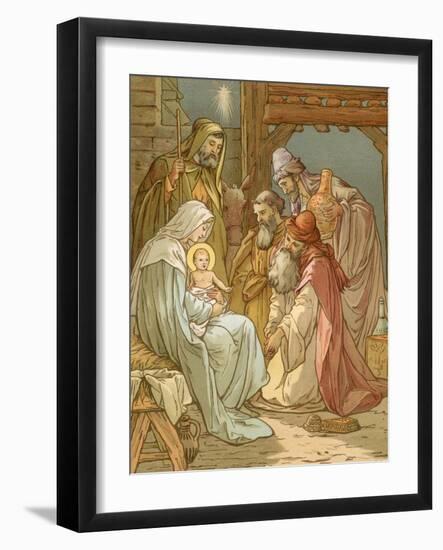 Nativity-John Lawson-Framed Giclee Print