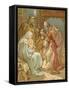 Nativity-John Lawson-Framed Stretched Canvas