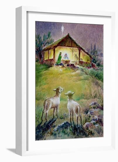 Nativity-Stanley Cooke-Framed Giclee Print