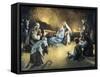 Nativity-David Lindsley-Framed Stretched Canvas