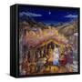 Nativity-Bill Bell-Framed Stretched Canvas