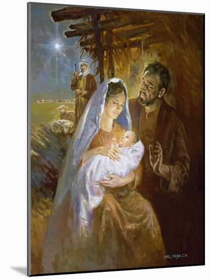 Nativity-Hal Frenck-Mounted Giclee Print