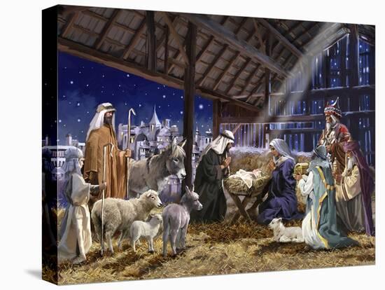 Nativity-The Macneil Studio-Stretched Canvas