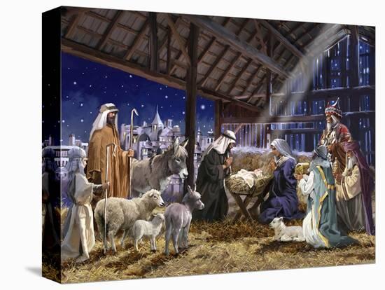 Nativity-The Macneil Studio-Stretched Canvas