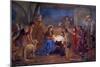 Nativity-Ludwig Mayer-Mounted Art Print