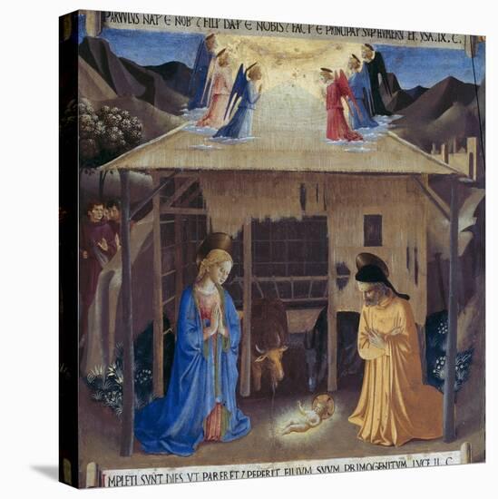 Nativity-Fra Angelico-Stretched Canvas