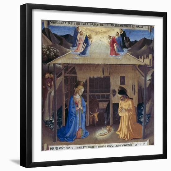 Nativity-Fra Angelico-Framed Giclee Print