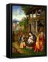 Nativity-Lorenzo Leonbruno-Framed Stretched Canvas