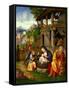 Nativity-Lorenzo Leonbruno-Framed Stretched Canvas