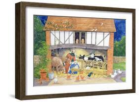 Nativity-Linda Benton-Framed Giclee Print