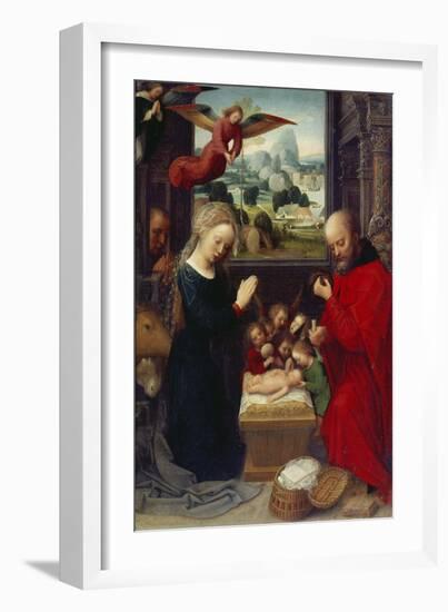 Nativity-Adriaen Isenbrant-Framed Giclee Print