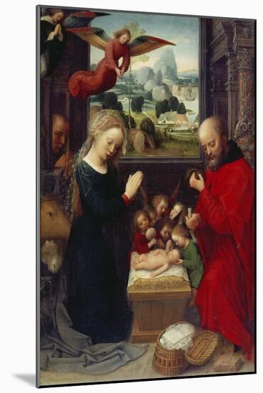 Nativity-Adriaen Isenbrant-Mounted Giclee Print