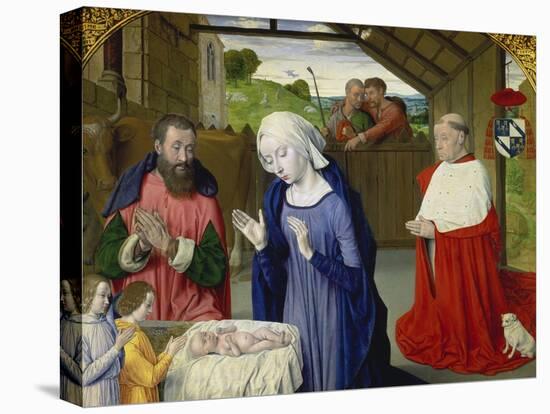 Nativity-Jean Hey-Stretched Canvas