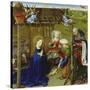 Nativity-Jacques Daret-Stretched Canvas