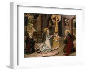 Nativity-Rudolf Stahel-Framed Giclee Print