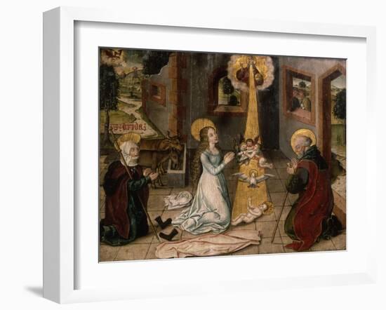 Nativity-Rudolf Stahel-Framed Giclee Print