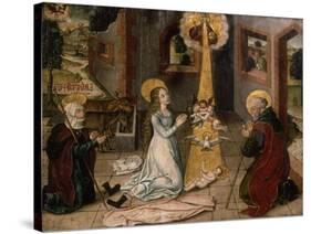 Nativity-Rudolf Stahel-Stretched Canvas
