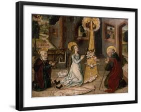 Nativity-Rudolf Stahel-Framed Giclee Print