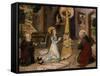 Nativity-Rudolf Stahel-Framed Stretched Canvas
