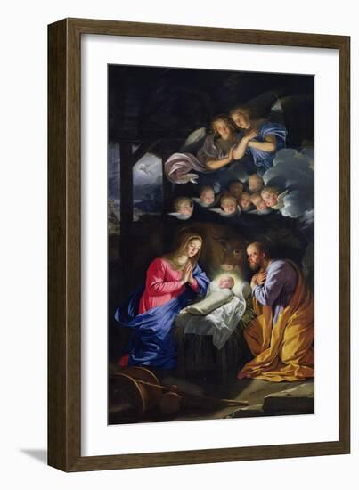 Nativity-Philippe De Champaigne-Framed Giclee Print