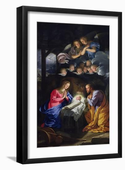 Nativity-Philippe De Champaigne-Framed Giclee Print