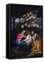 Nativity-Philippe De Champaigne-Framed Stretched Canvas