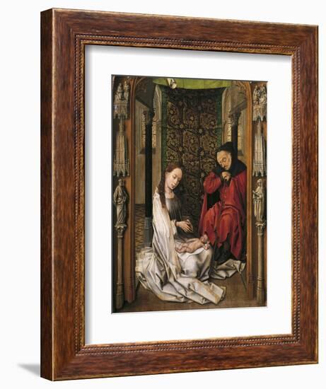 Nativity-Rogier van der Weyden-Framed Giclee Print