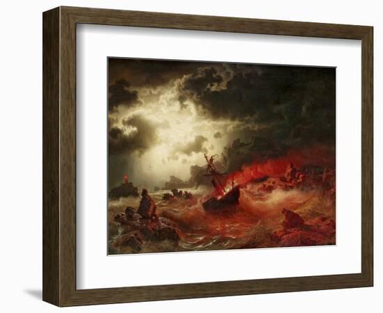 Nattlig Marin-Marcus Larson-Framed Giclee Print